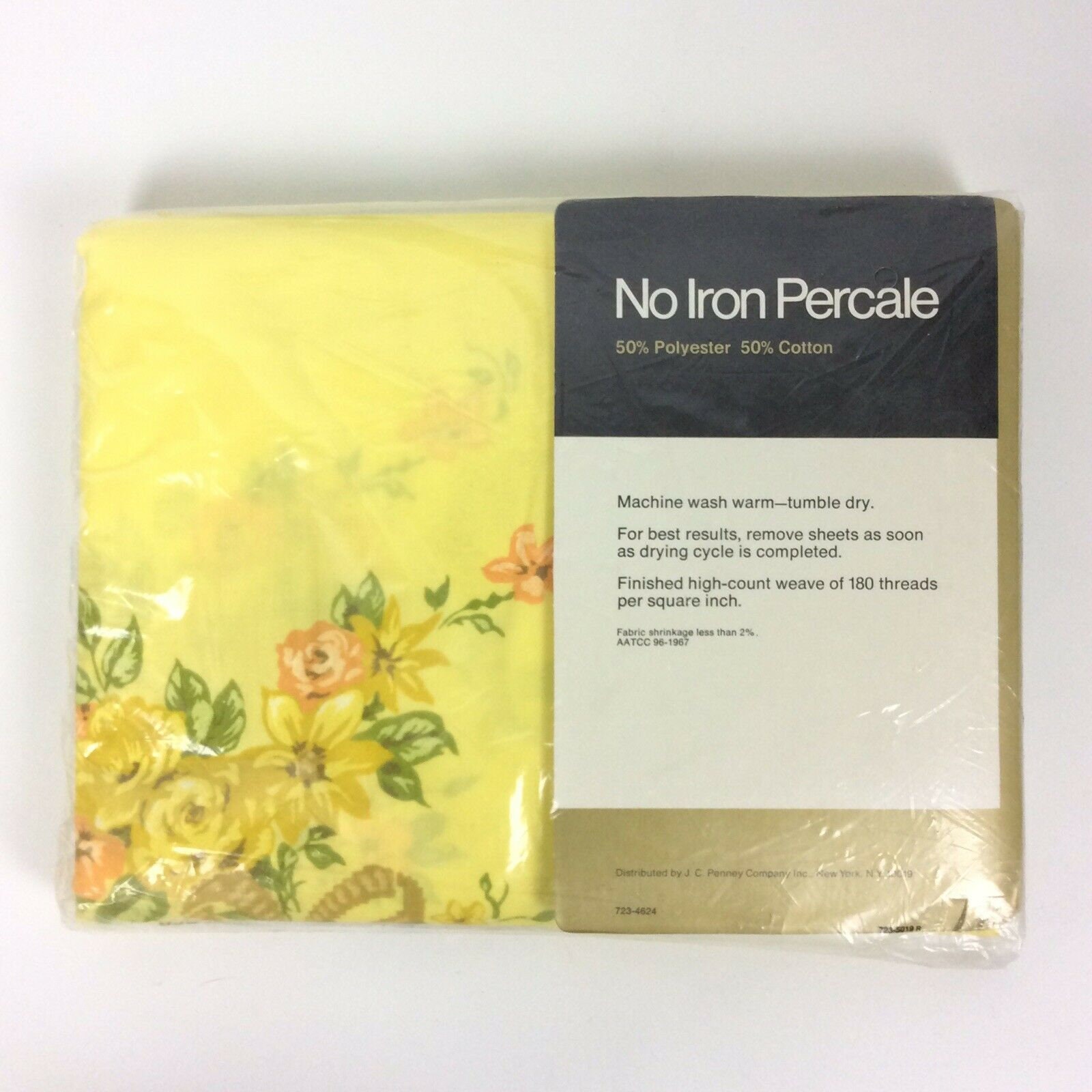 JCPenney Double Full Flat Sheet & 2 Standard Pillowcases Etsy