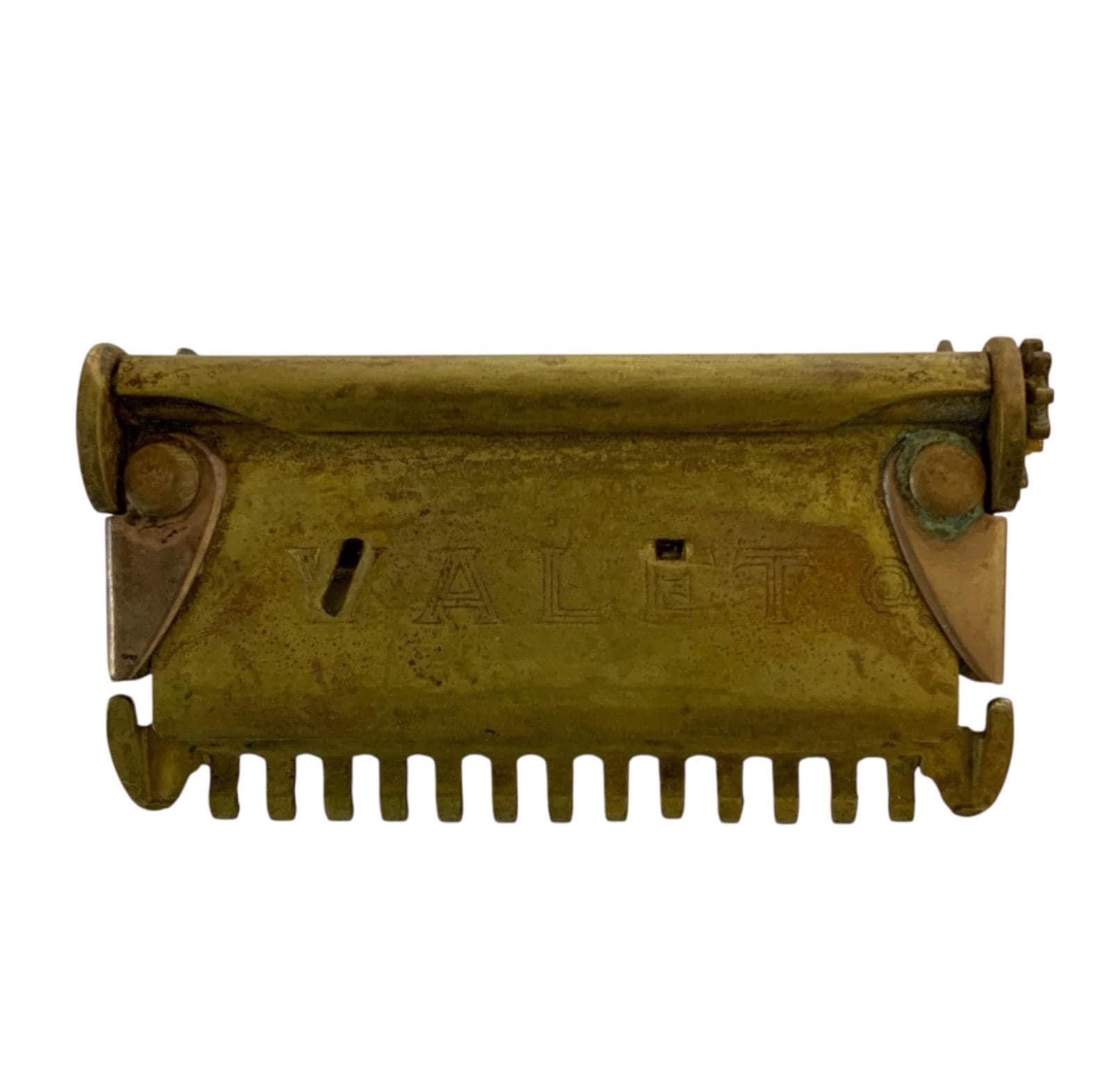 ヴィンテージ Valet Auto Strop 片刃安全カミソリ ゴールド 1940年代