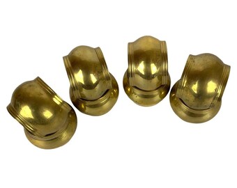 Set di 8 anelli per tovaglioli in ottone anticato, tubo arrotondato, decorazione classica da tavola in India