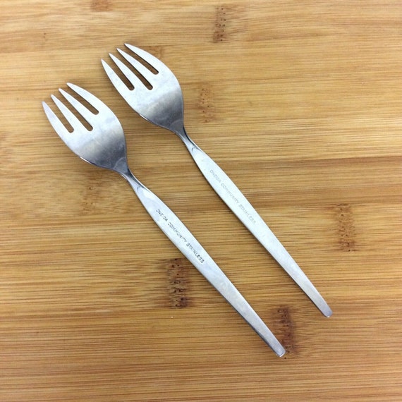 Oneida Stainless SATINIQUE Salad Fork COMMUNITY 