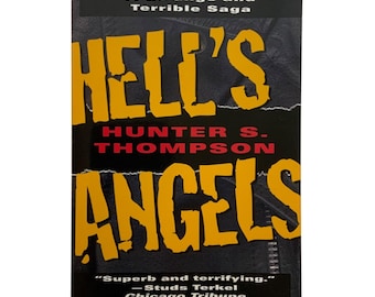 Hells Angels: Una saga extraña y terrible, de Hunter S. Thompson (edición de bolsillo, 1995)