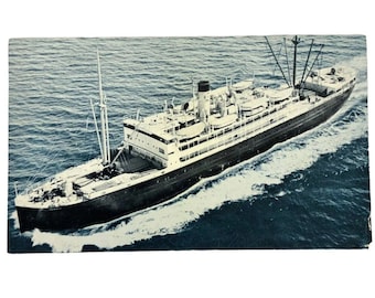 Stara pocztówka SS Denali Ocean Liner Alaska Steamship Pozdrowienia