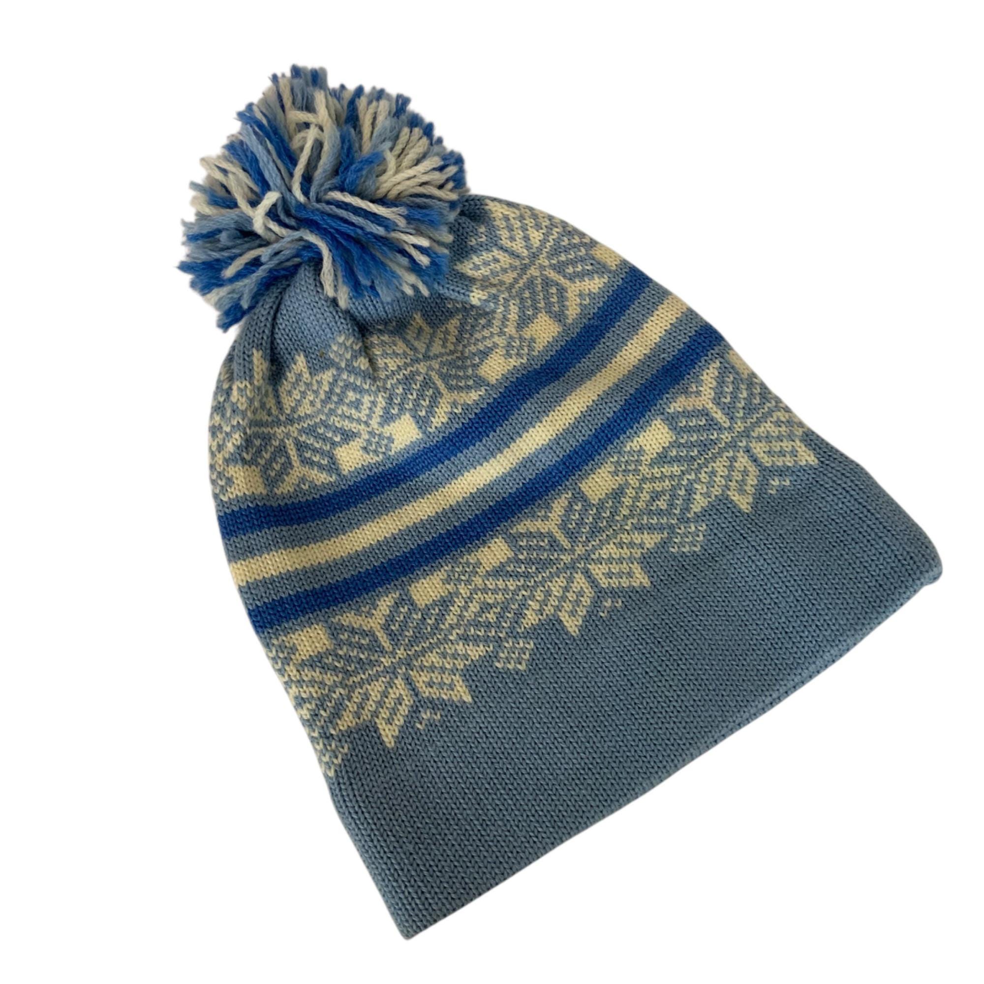 Vintage 1980’s wool snowflake Pom Pom ski hat $_57.JPG?set_id=8800005007 main image 4