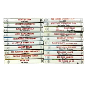 Great Illustrated Classics Lot of 20 Hardcover Books Classroom Homeschool