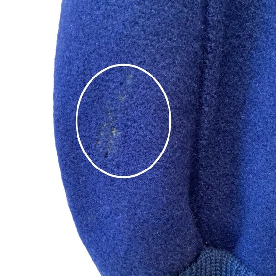 Kandel Letterman Varsity Jacket Size 34 Blue Gold… - image 6