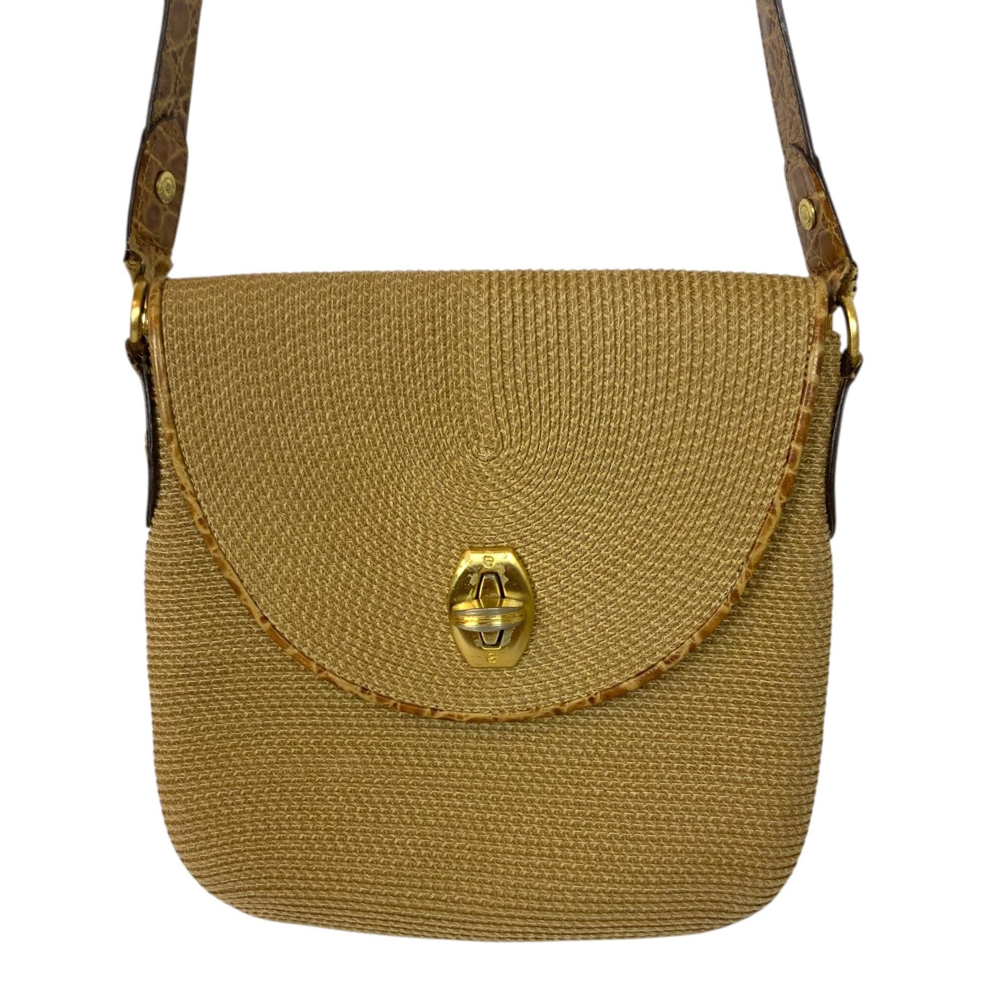 Sac à Main Tissé Eric Javits - Occasion, Marque De Créateur, Pour Femme