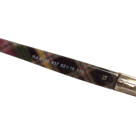 Ralph Lauren RA6032437 Gold Brown Tortoise Half Rim Glasses  display picture 2