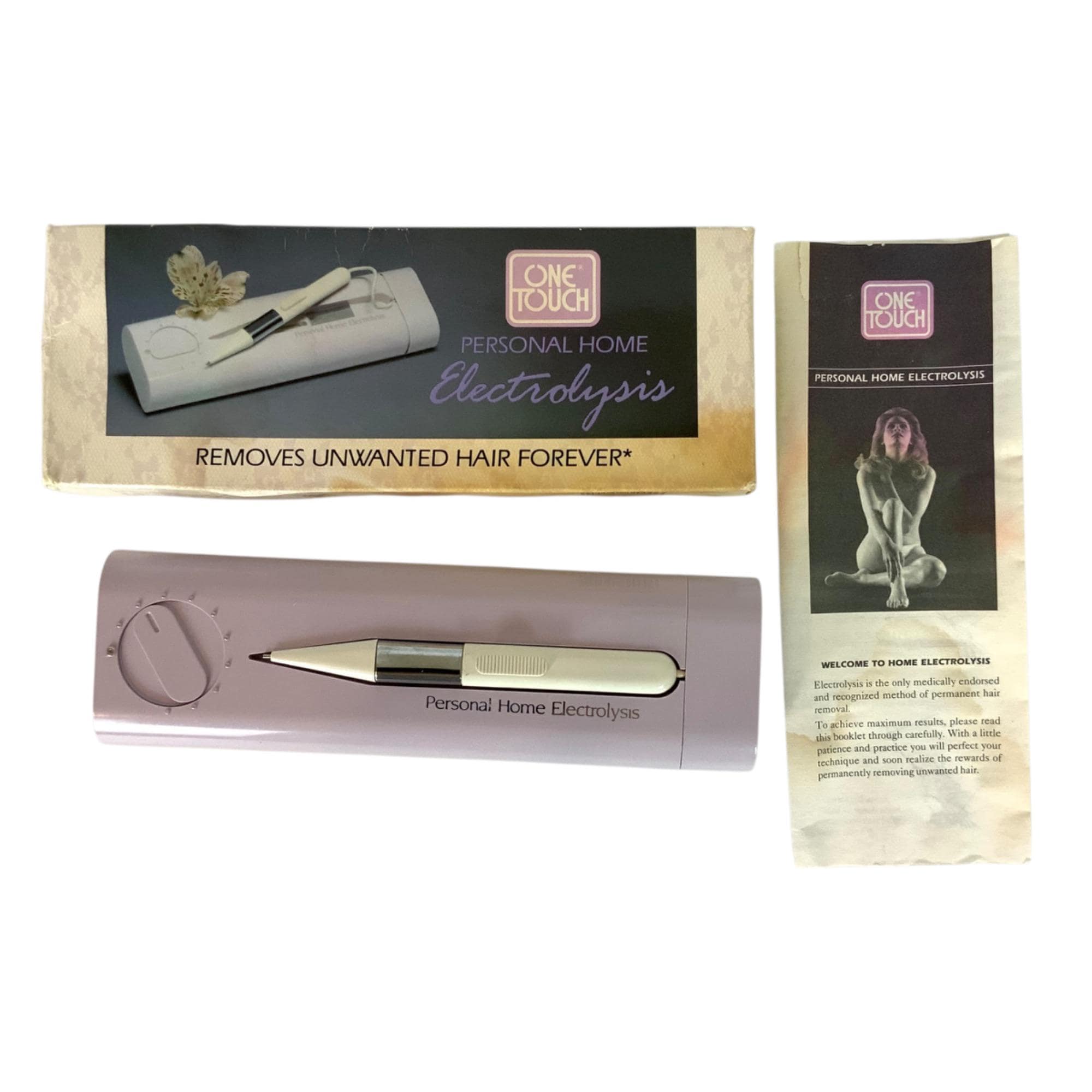 Inverness One Touch Personal Home Electrolysis Hair Removal System