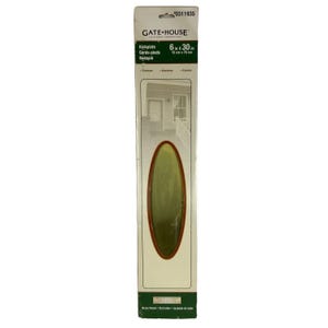 Gatehouse 6x30 Aluminum Kick Plate Brass Finish For Front/Back Door Durable