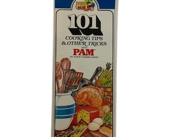101 Cooking Tips & Tricks With Pam No-Stick Cooking Spray 1983 Vintage Brochure