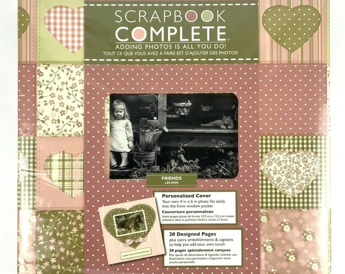 Tapestry by CR Gibson Scrapbook Complete Album 12x12 Cozy Corner Pink