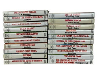 Great Illustrated Classics Lot of 20 Hardcover Books Classroom Homeschool