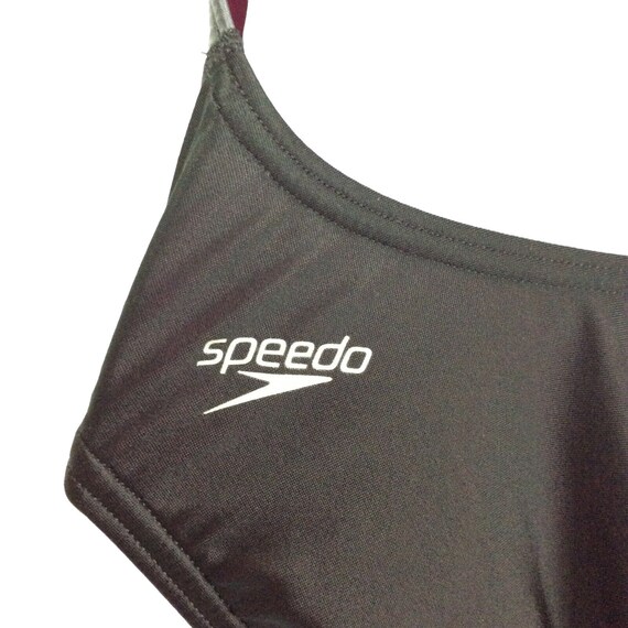 Speedo Pro LT Womens Swimsuit Size 6 Black Pink T… - image 5