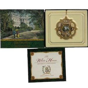 White House Historical Association 2005 Christmas Ornament James Garfield