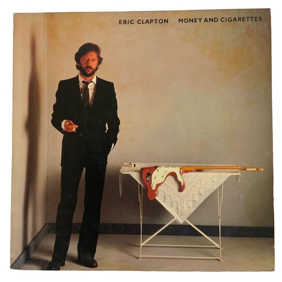 Eric Clapton Money and Cigarettes Vinyl LP 1983 Duck Records 1-23773