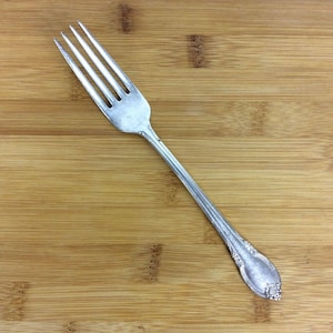 イギリス　キングスパターン　シルバープレートフォーク　デザートフォーク 英国 デザートスプーン フォーク 6本 シルバープレート キングス