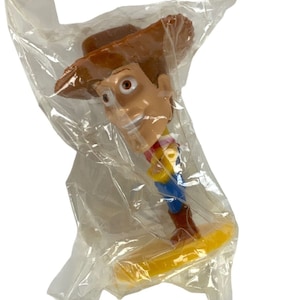 Kelloggs Cereal Premium Toy Story Woody Bobblehead Figure Disney Pixar 90s