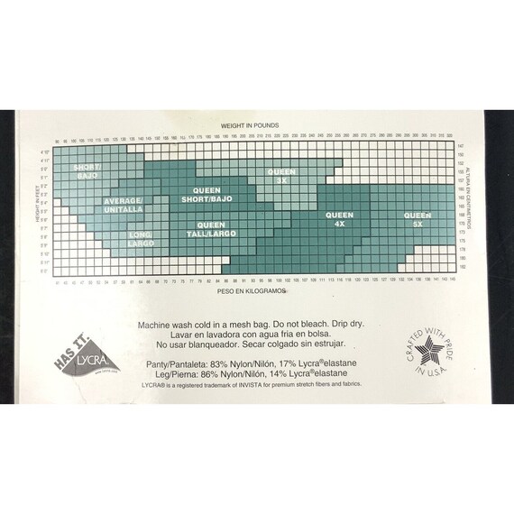 JCPenney Sheer Caress Pantyhose Plus Size 4X Bone Ivo… Gem