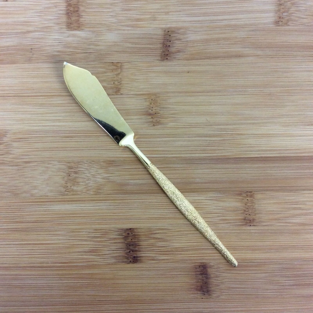 VIP Gold Electroplated Master Butter Knife Silverplate Flatware - Etsy