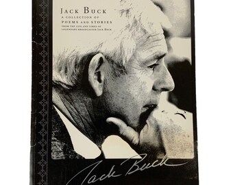 Jack Buck Une collection de poèmes et d'histoires Diffuseur St Louis Cardinals 2001