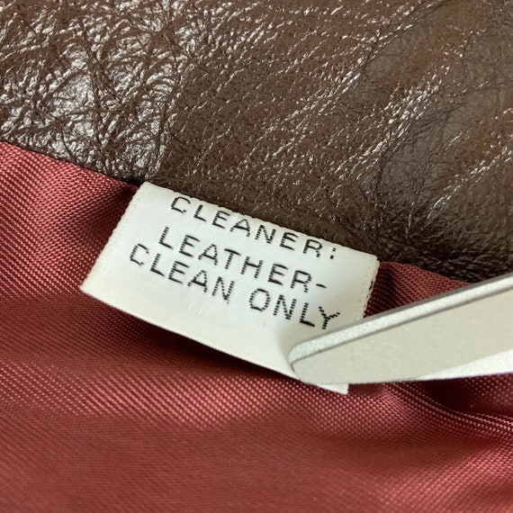 New England Sportswear Ladies Leather Jacket Size… - image 8