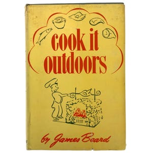 Cook It Outdoors By James Beard 1951 Cookbook Hardcover Tenth Printing