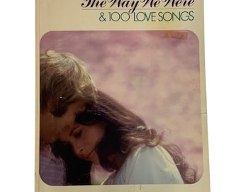 The Way We Were & 100 Love Songs Songbook voor zang piano Gitaar Warner Bros