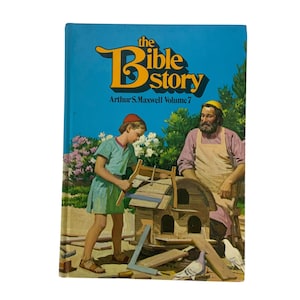聖書物語 第7巻 アーサー・S・マクスウェル著 イラスト入りハードカバー 1975年