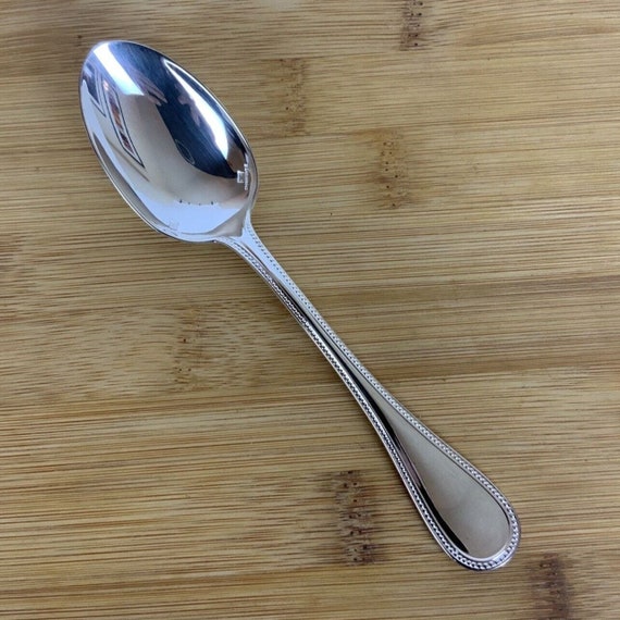 Christofle France Perles Silverplate Teaspoon Discontinued