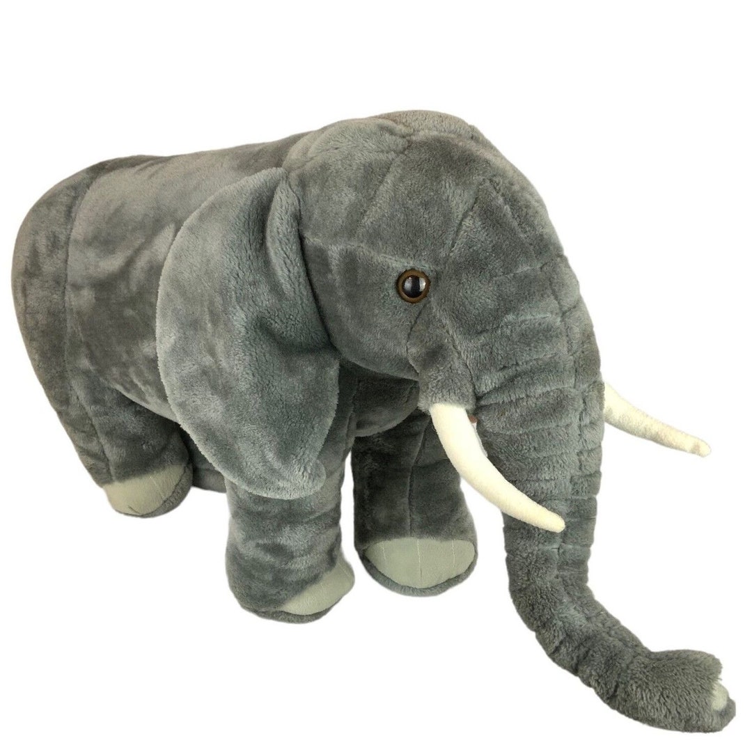 Melissa & Doug Elephant 36 in Jumbo Plush Lifelike Stuffed Animal