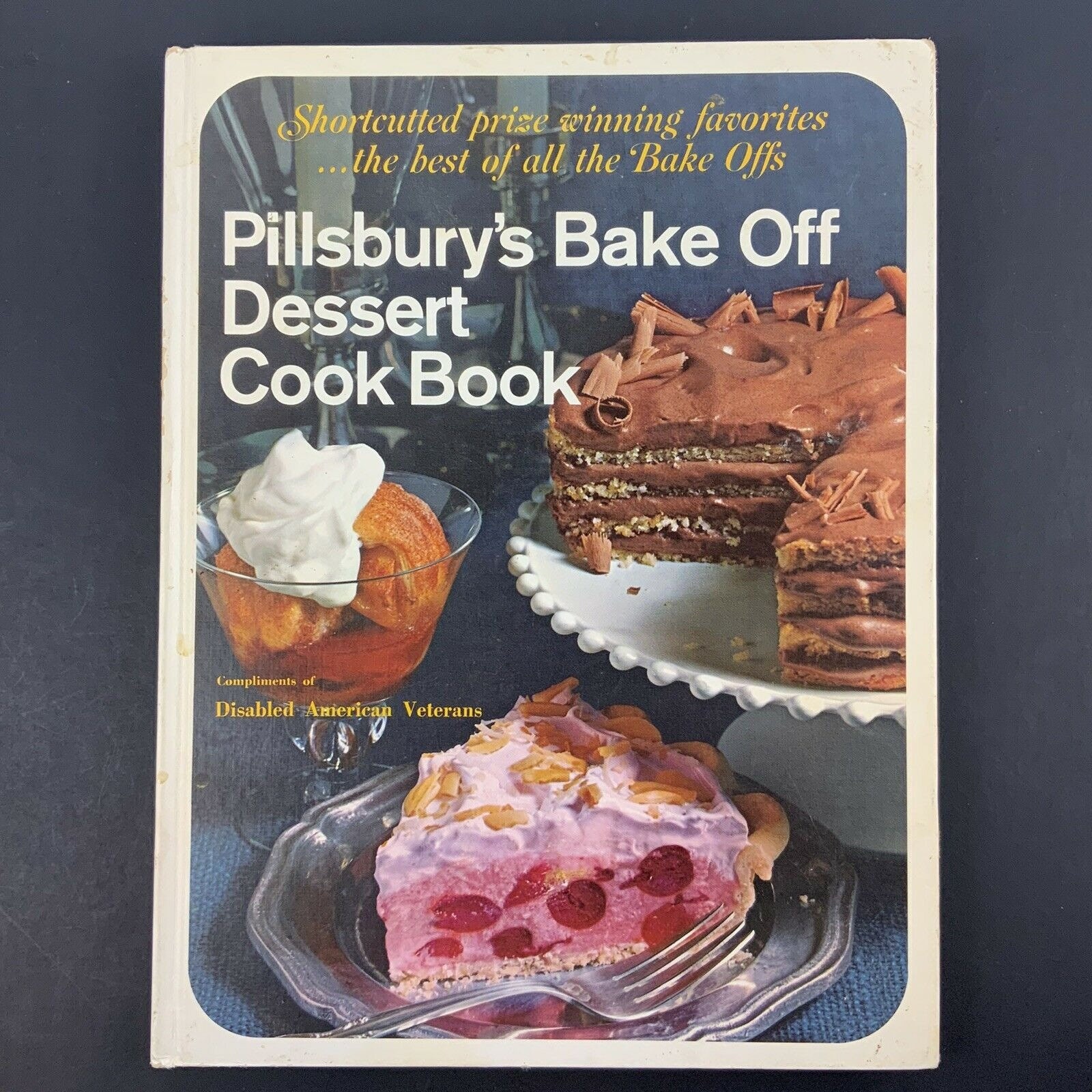 Pillsbury's Bake off Dessert Cook Book Hardback Vtg 1968 Etsy UK