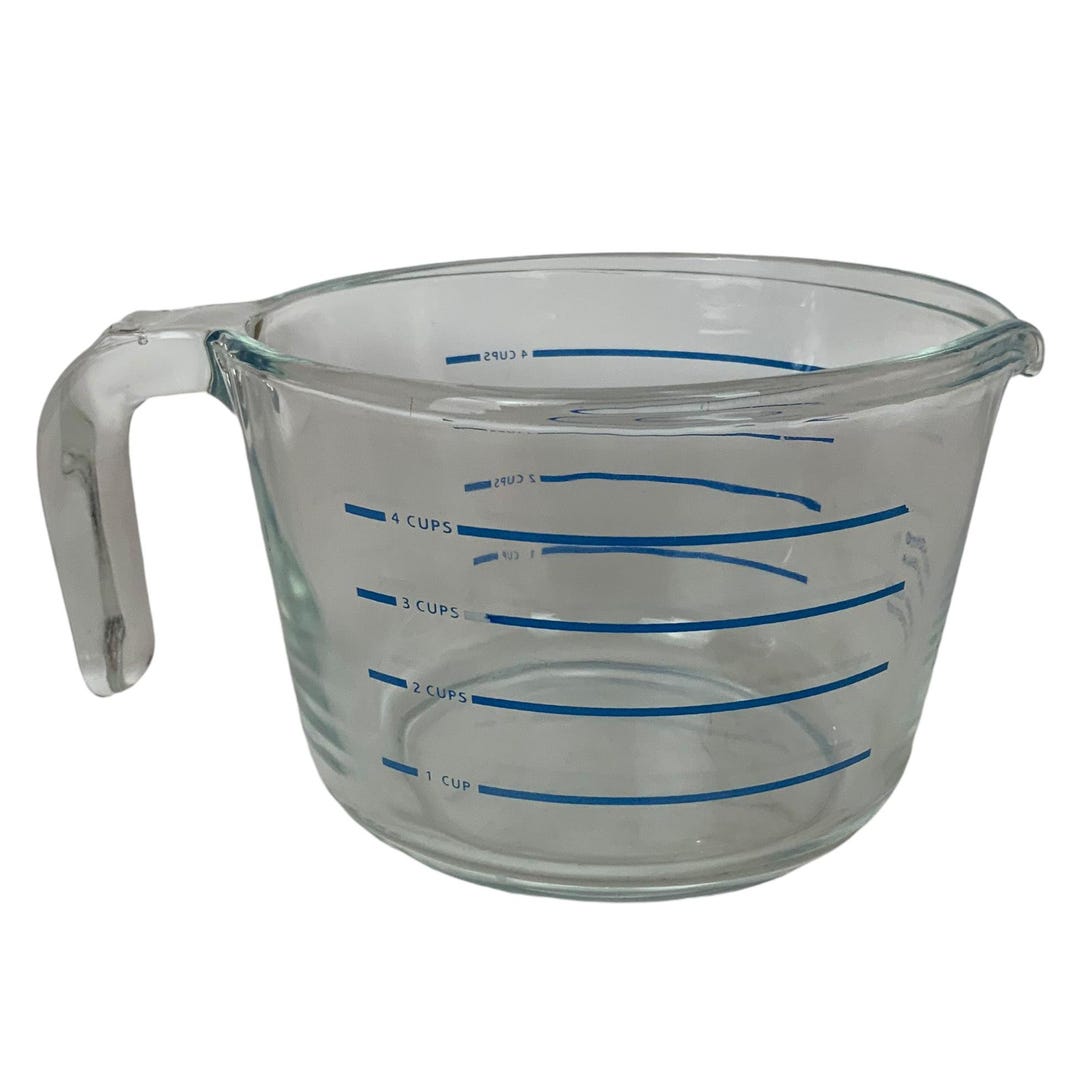 PYREX メジャーカップ 4サイズ ブルー Made in USA PYREX メジャーカップ 4サイズ ブルー Made in USA