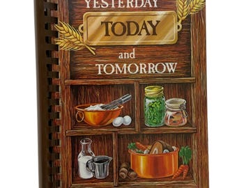 チャールズ・バドゥール著『昨日、今日、そして明日の料理本』1994年 スパイラル製本