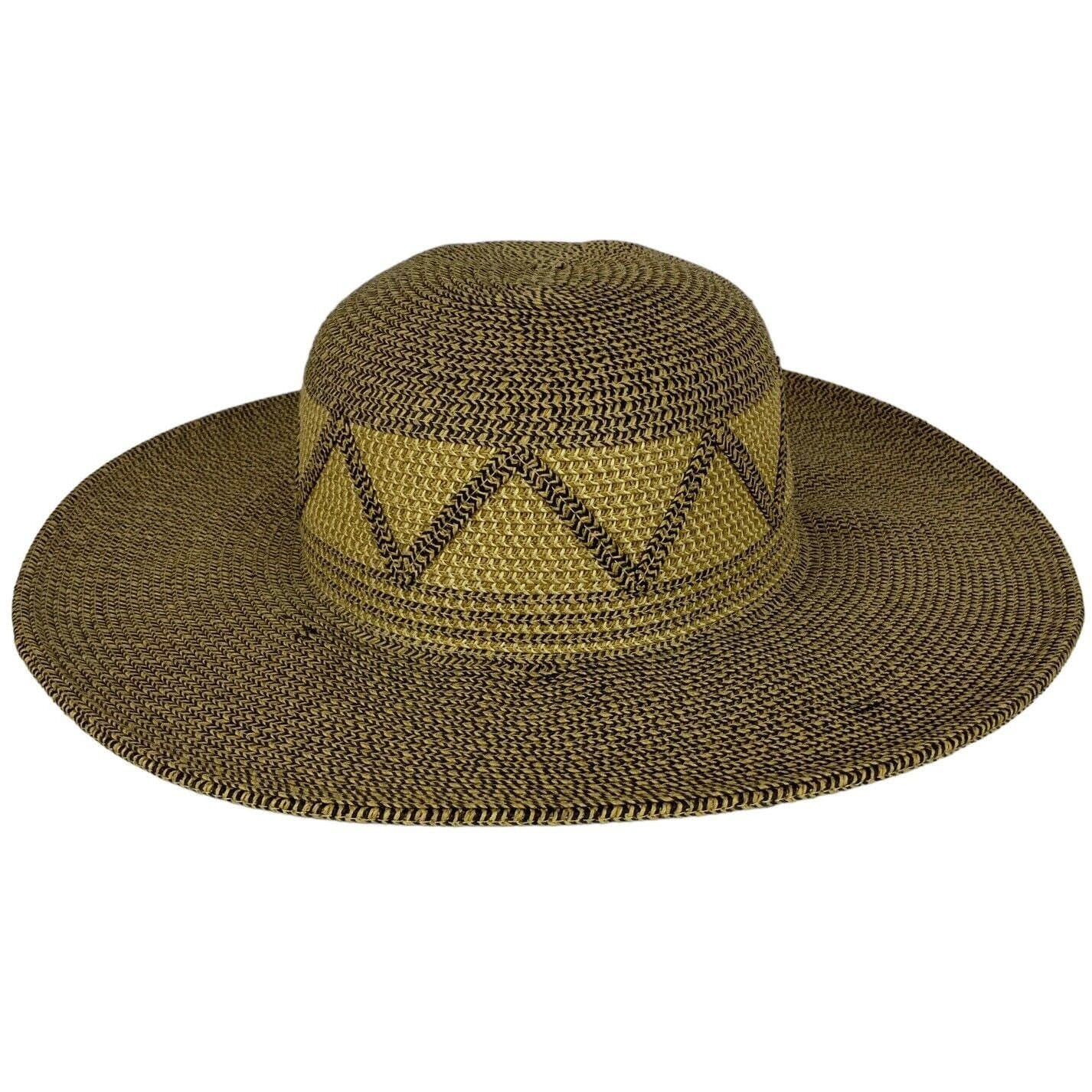 Coldwater Creek Womens Packable Sun Hat One Size Paper Straw  display picture 3