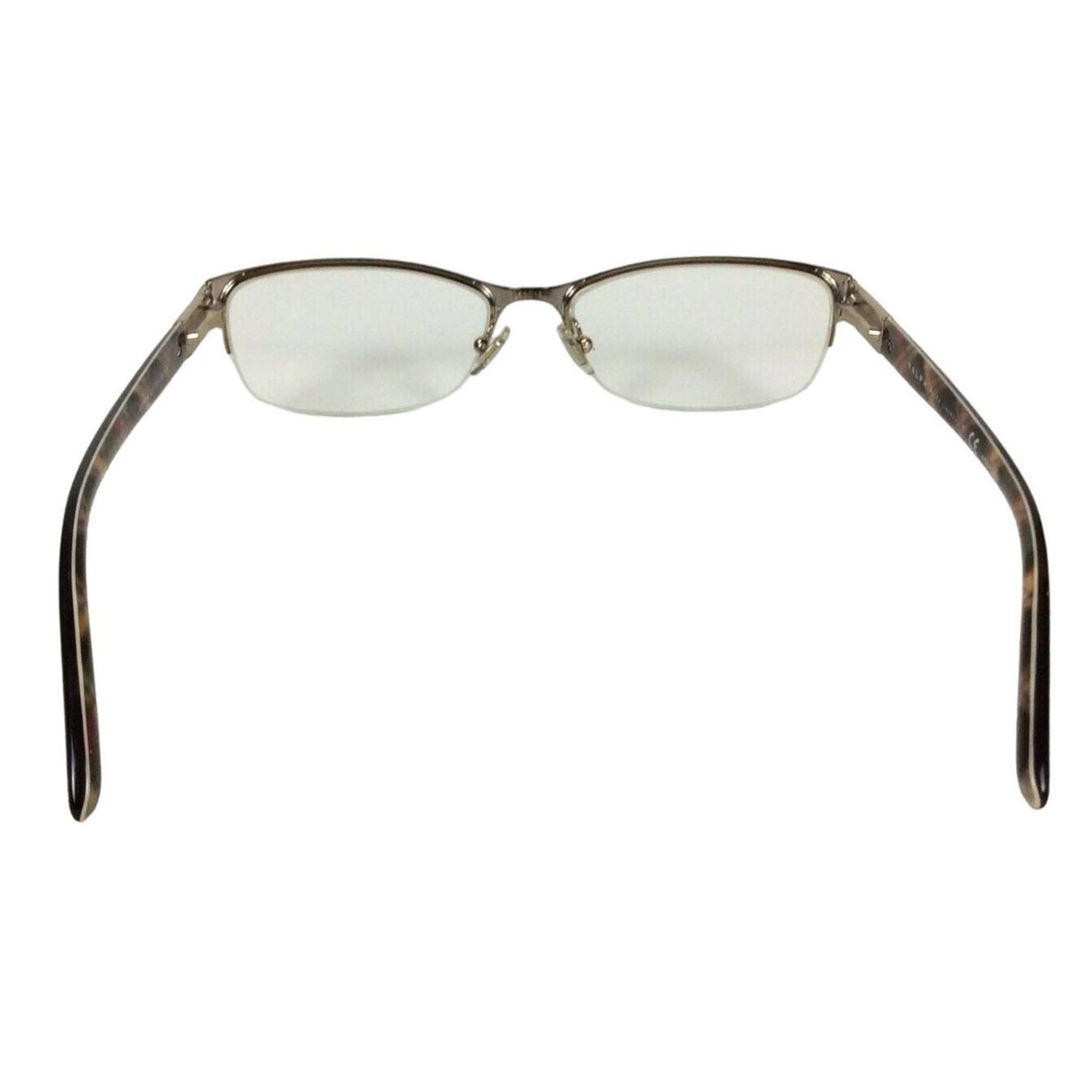 Ralph Lauren RA6032437 Gold Brown Tortoise Half Rim Glasses  display picture 2