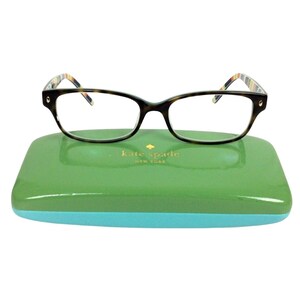 Kate Spade Lucyann Eyeglasses Rectangular Brown Tortoise Frame 51-18-135 + Case