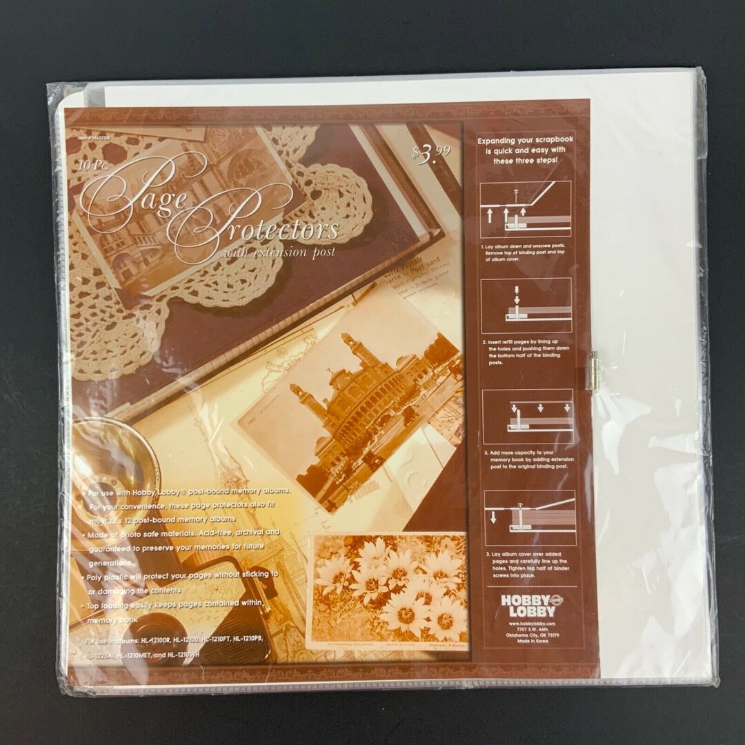 Hobby lobby scrapbook best sale