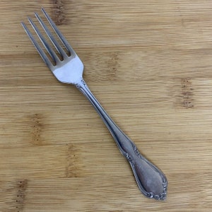 Oneida Toddletime Chateau Child Youth Fork Stainless Steel Vtg 1960s