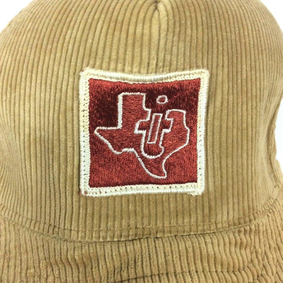 Texas Instruments TI Hat Cap Patch Snapback Tan C… - image 5
