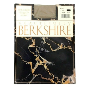 Berkshire Ultrasheer Sandalfoot Full-Control Top Pantyhose Size 2 Plus Stone