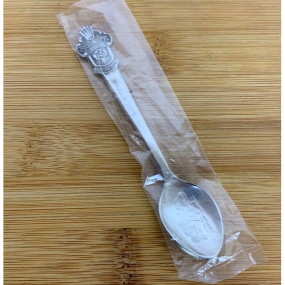Rolex Bucherer of Switzerland Lucerne Souvenir Spoon Engraved Lion