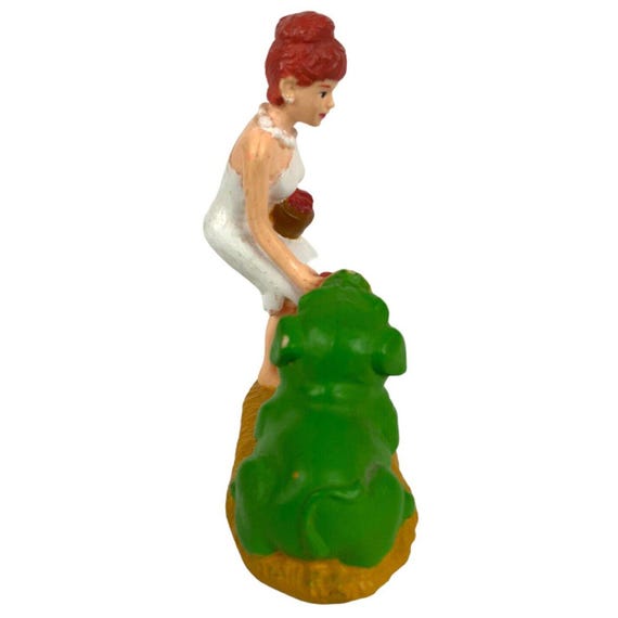 Flintstones Movie Wilma & Pigasaurus 1994 Collectible PVC Toy