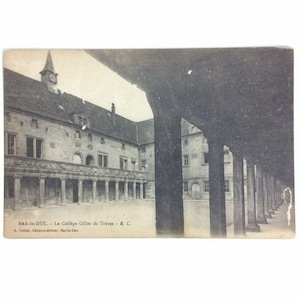 Vintage Postkarte Gilles De Trèves Bar-Le-Duc Frankreich Geteilt Zurück