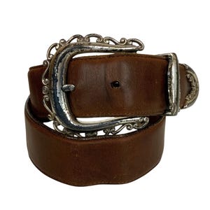 BRIGHTON★　USA VINTAGE ウエスタン　レザー　ベルト Brighton Usa Belt - Etsy