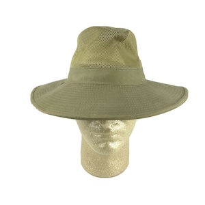 Dorfman Pacific Co DFC Floppy Vented Hat Size Small Khaki Fishing Hiking Outdoor