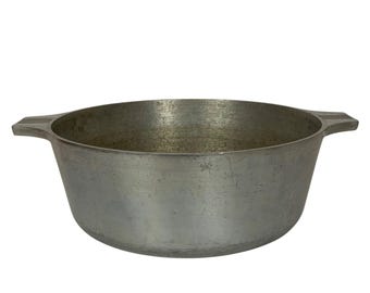 Olla redonda de aluminio Magnalite Vintage de 3.5 cuartos con asas dobles, n.° 4056