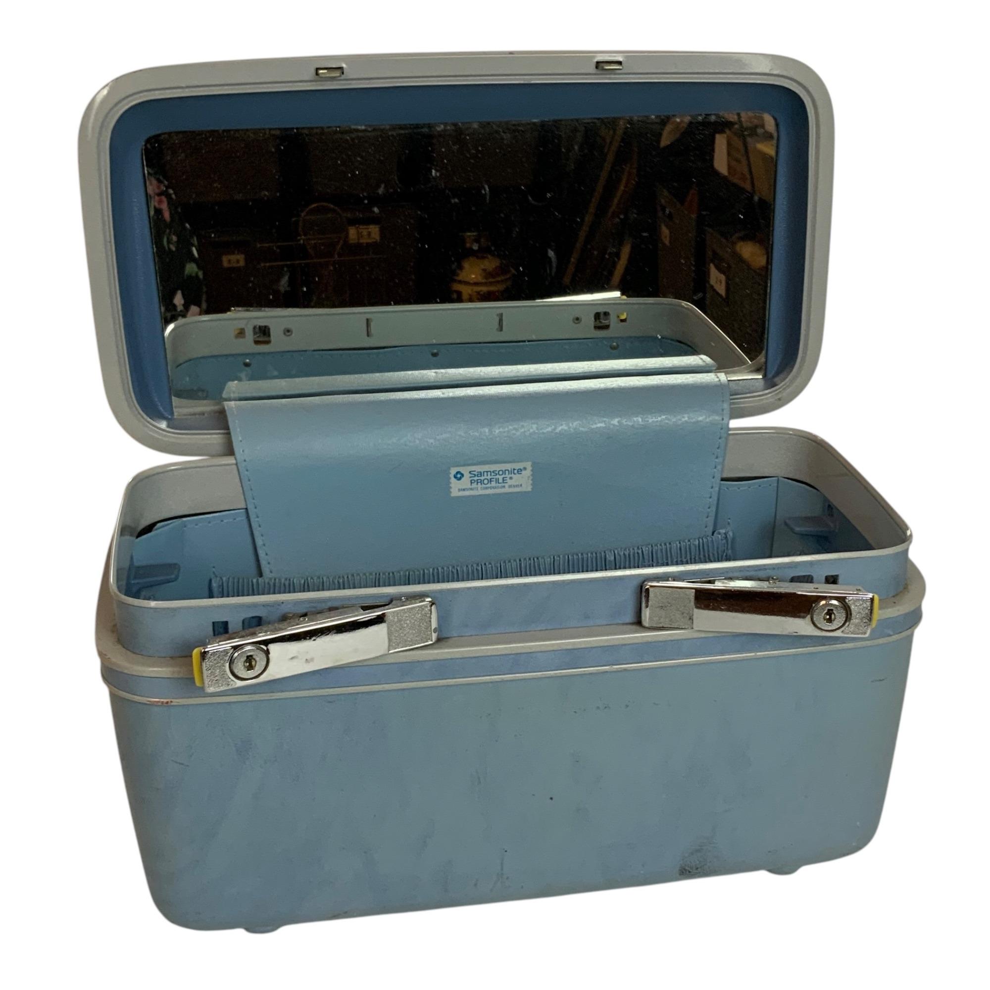 Samsonite Vintage メイクボックス。 Vintage Samsonite Train Case