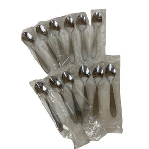 Stainless Steel Demitasse Coffee Spoon Set Of 12 Made in Japan New