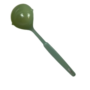 Ekco Plastik Suppenkelle Küche Utensil Pale Teal Nylon Kunststoff Made in USA