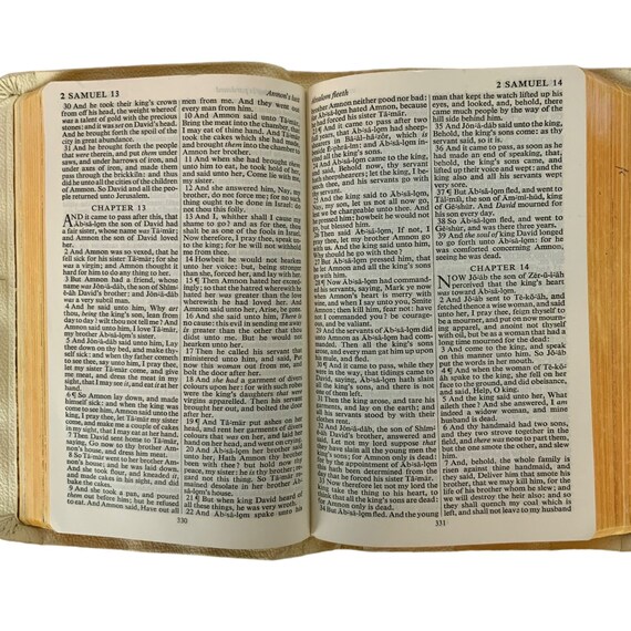 聖書 欽定訳聖書 KJV コリンズ出版 イギリス 白 合成皮革 1957年